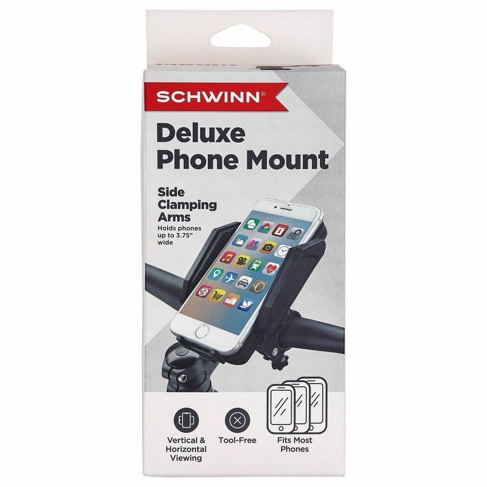 Schwinn Bicycle Phone Mount Handlebar Holder Universal Bike Cell Phone New